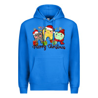 True Royal merry christmas tooth Premium Hoodie - Zillion Design Studio