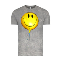 Cloud Rock Balloon smile Vintage Tee - Artiststas