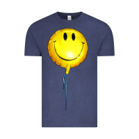 Vintage Denim Balloon smile Vintage Tee - Artiststas