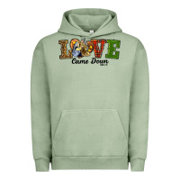 Pigment Oil Green Love Came Down Baby Jesus Christmas Urban Hoodie - RanaPortraitStore