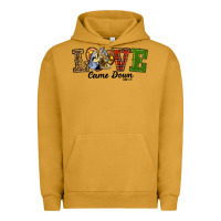 Pigment Peanut Butter Love Came Down Baby Jesus Christmas Urban Hoodie - RanaPortraitStore