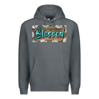 Rock Blessed With Daisy And Leopard Premium Hoodie - RanaPortraitStore