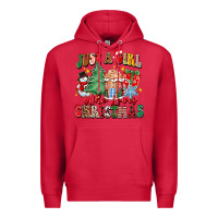 Cardinal just a girl who loves christmas Premium Hoodie - Zillion Design Studio