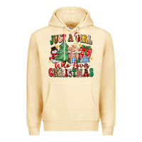 Pina Colada just a girl who loves christmas Premium Hoodie - Zillion Design Studio