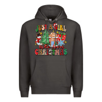 Smoke just a girl who loves christmas Premium Hoodie - Zillion Design Studio