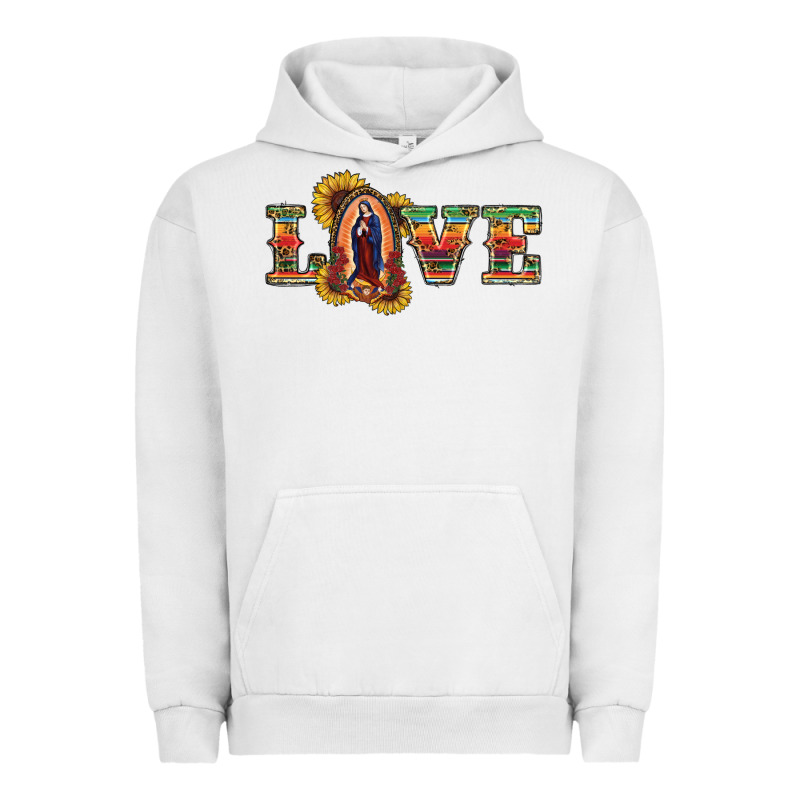 Love Lady Of Guadalupe Urban Hoodie by RanaPortraitStore | Teevron
