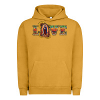 Pigment Peanut Butter Love Lady Of Guadalupe Urban Hoodie - RanaPortraitStore