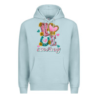Blue Mist love western cowboy Premium Hoodie - texasbilliewilder