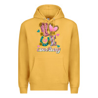 Mustard love western cowboy Premium Hoodie - texasbilliewilder