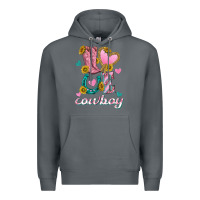 Rock love western cowboy Premium Hoodie - texasbilliewilder