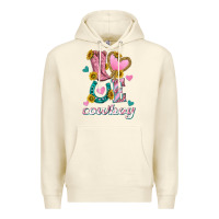 Sandshell love western cowboy Premium Hoodie - texasbilliewilder