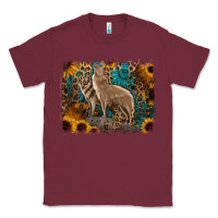 Burgundy Western Wolves Classic Tee - Jasminsmagicworld