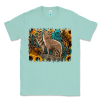 Seafoam Western Wolves Classic Tee - Jasminsmagicworld