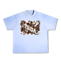 Grape Ice cowhide leopard background Urban Heavy Tee - RanaPortraitStore