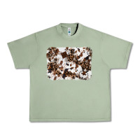 Oil Green cowhide leopard background Urban Heavy Tee - RanaPortraitStore