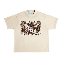 Sandshell cowhide leopard background Urban Heavy Tee - RanaPortraitStore
