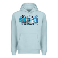 Blue Mist it's freezing season Premium Hoodie - Zillion Design Studio