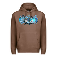 Chestnut it's freezing season Premium Hoodie - Zillion Design Studio