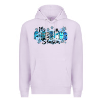 Lilac it's freezing season Premium Hoodie - Zillion Design Studio