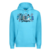 Ocean Blue it's freezing season Premium Hoodie - Zillion Design Studio