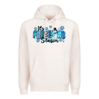 Pale Pink it's freezing season Premium Hoodie - Zillion Design Studio