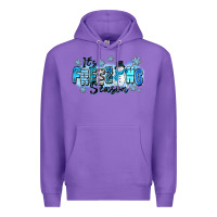 Purple it's freezing season Premium Hoodie - Zillion Design Studio