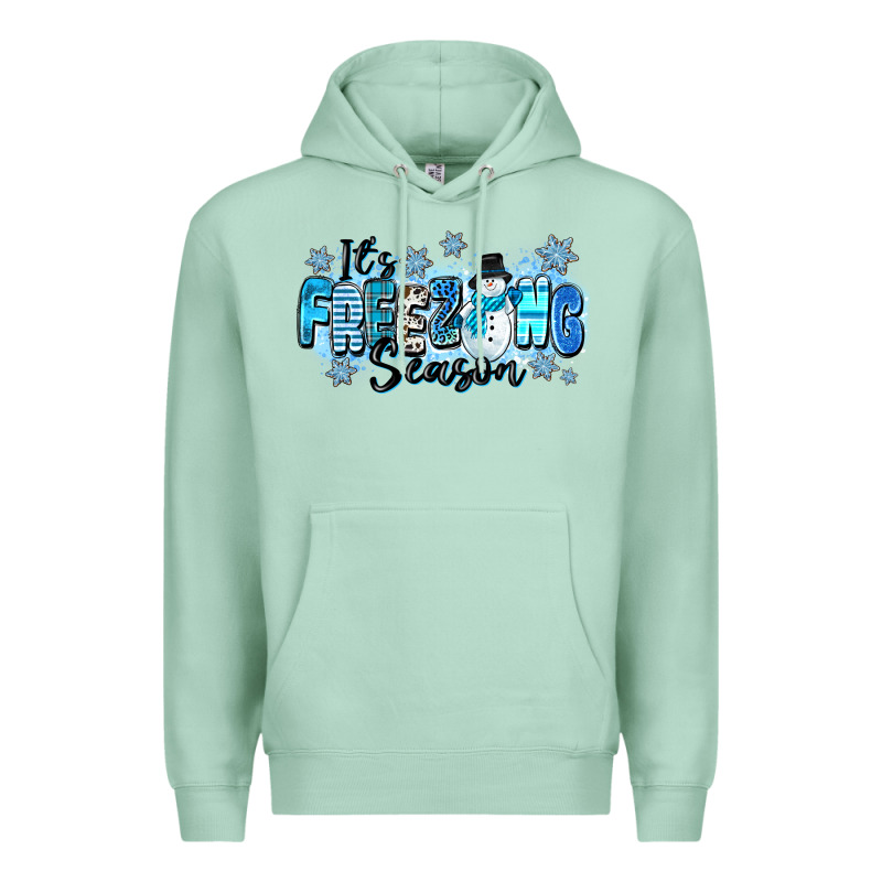 It's Freezing Season Premium Hoodie by Zillion Design Studio | Teevron