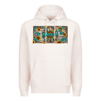 Pale Pink Blessed With Sunflower And Gemstone Premium Hoodie - RanaPortraitStore