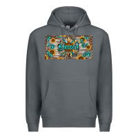 Rock Blessed With Sunflower And Gemstone Premium Hoodie - RanaPortraitStore