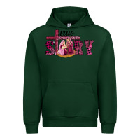 Forest Green Pink Christmas true story holy family Urban Hoodie - RanaPortraitStore
