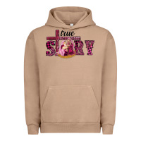 Pigment Burro Pink Christmas true story holy family Urban Hoodie - RanaPortraitStore