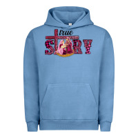 Pigment Pebble Blue Pink Christmas true story holy family Urban Hoodie - RanaPortraitStore