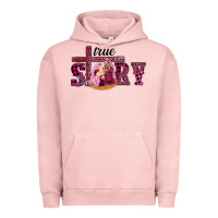 Pigment Salmon Pink Christmas true story holy family Urban Hoodie - RanaPortraitStore