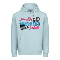 Blue Mist small business badass Premium Hoodie - texasbilliewilder