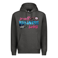 Charcoal Heather small business badass Premium Hoodie - texasbilliewilder