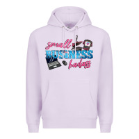 Lilac small business badass Premium Hoodie - texasbilliewilder