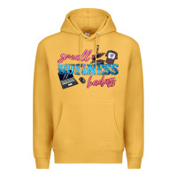 Mustard small business badass Premium Hoodie - texasbilliewilder