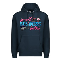 Navy small business badass Premium Hoodie - texasbilliewilder
