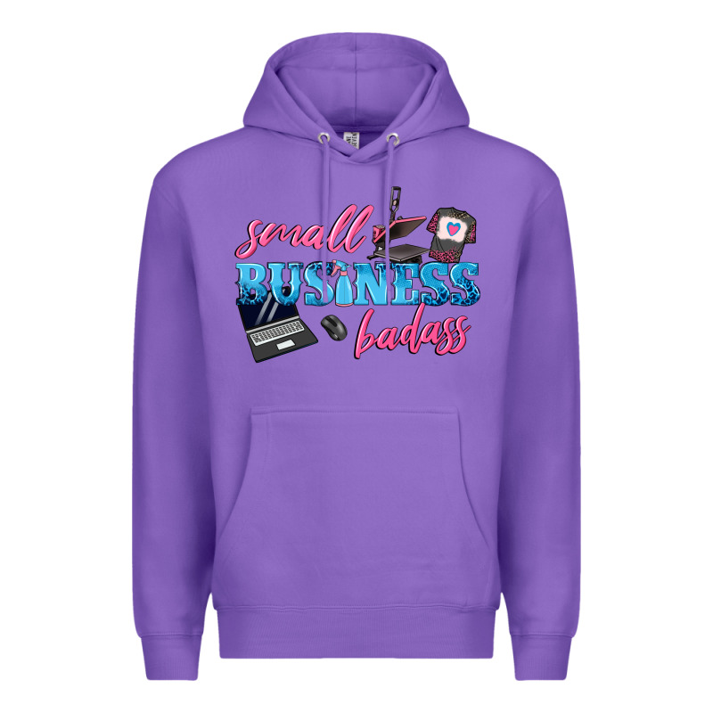Small Business Badass Premium Hoodie by texasbilliewilder | Teevron