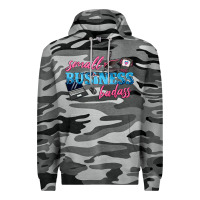 Slate Camo small business badass Premium Hoodie - texasbilliewilder