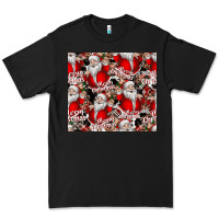 Black Merry Christmas Premium Tee - CowhideDigitalArt