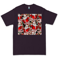 Plum Merry Christmas Premium Tee - CowhideDigitalArt