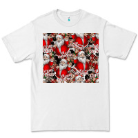 White Merry Christmas Premium Tee - CowhideDigitalArt
