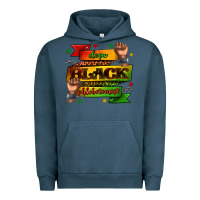 Pigment Midnight Navy dope black phlebotomist juneteenth Urban Hoodie - texasbilliewilder