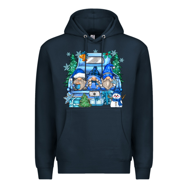Snowman Gnome Truck Premium Hoodie by Zillion Design Studio | Teevron