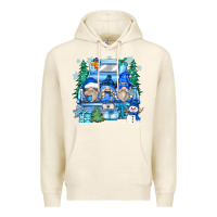 Tofu snowman gnome truck Premium Hoodie - Zillion Design Studio