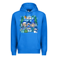 True Royal snowman gnome truck Premium Hoodie - Zillion Design Studio