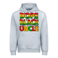 Heather Grey dope black uncle with stars Urban Hoodie - texasbilliewilder