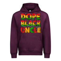 Mauve Wine dope black uncle with stars Urban Hoodie - texasbilliewilder