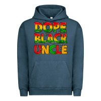 Pigment Midnight Navy dope black uncle with stars Urban Hoodie - texasbilliewilder